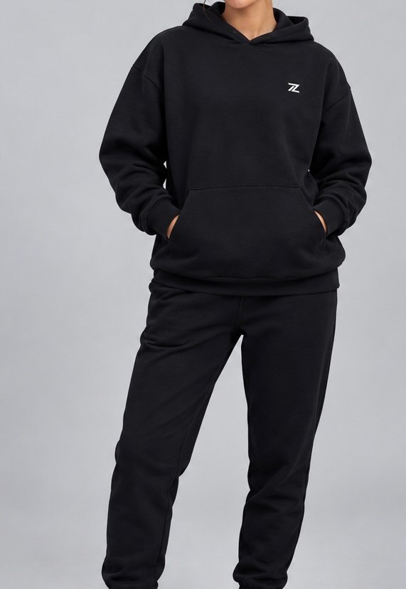 Zevior’s Woman Black Hoodie - Image 4