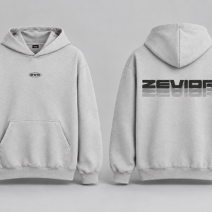 Zevior Woman Gray Hoodie