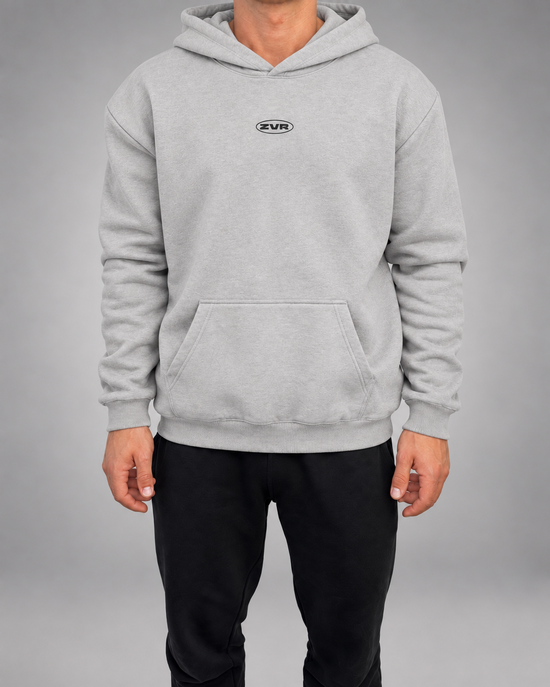 Zevior Gray Hoodie - Image 2