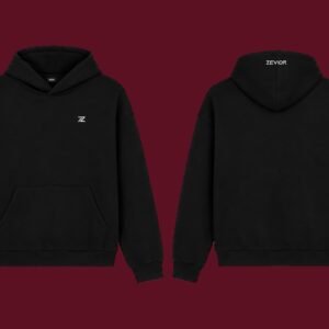 Zevior’s Woman Black Hoodie