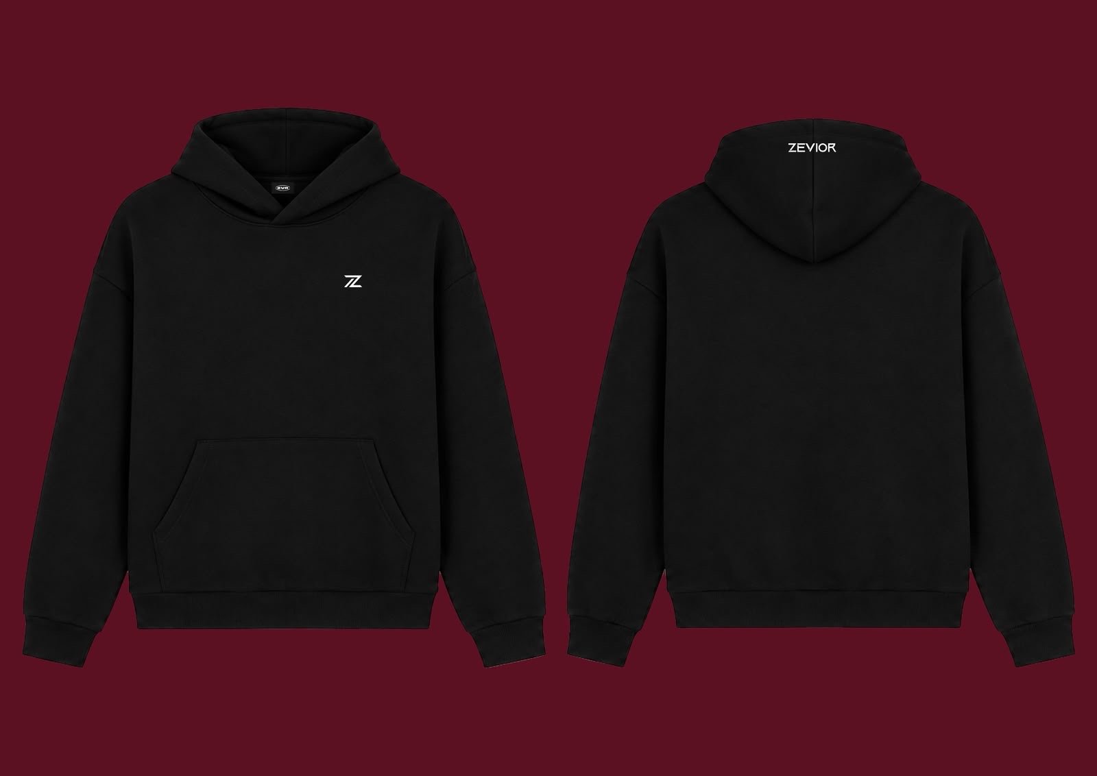 Zevior’s Woman Black Hoodie
