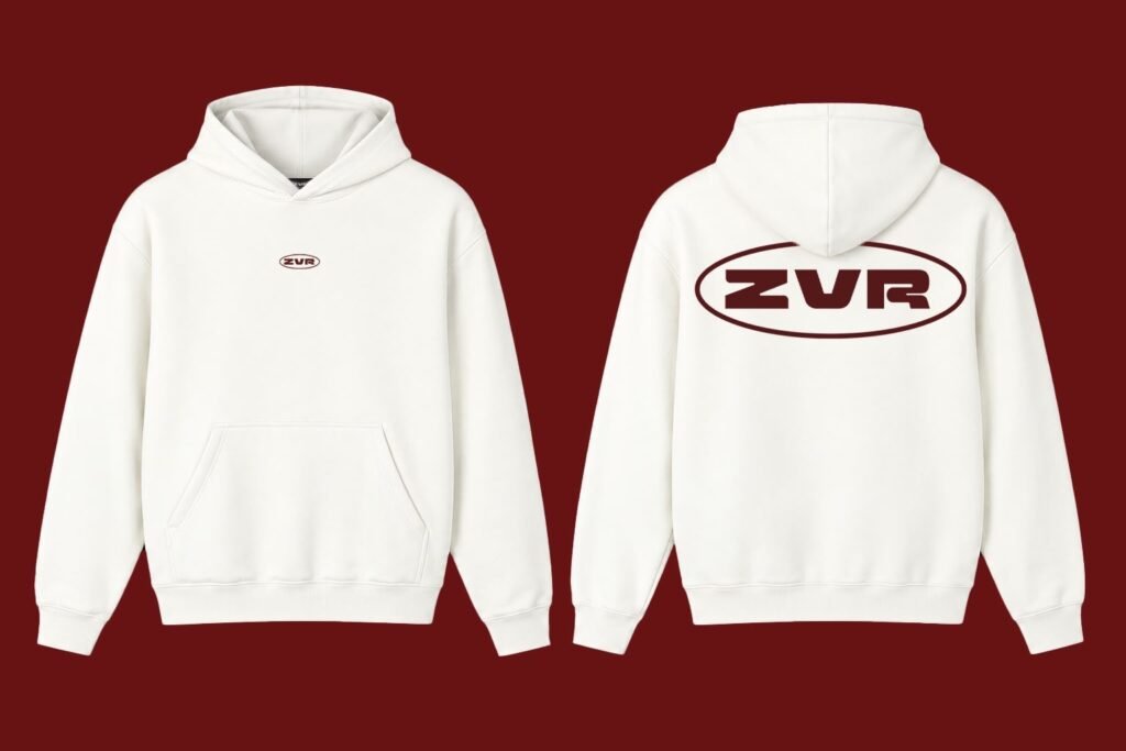 Zevior’s Woman White Hoodie